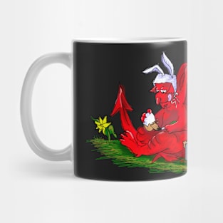 HAPPY EASTER DRAGON PAINTING EGGS Mug